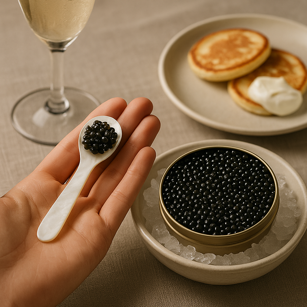 How To Eat Caviar